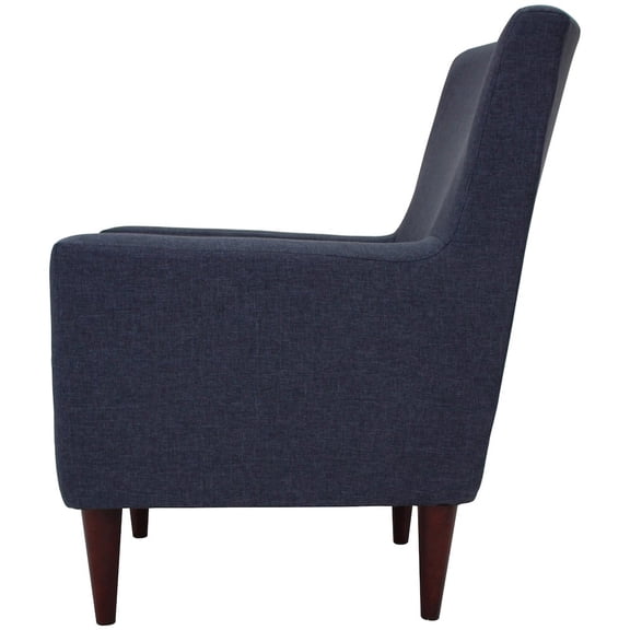 Essential Pieces Emma Arm Chair - Navy