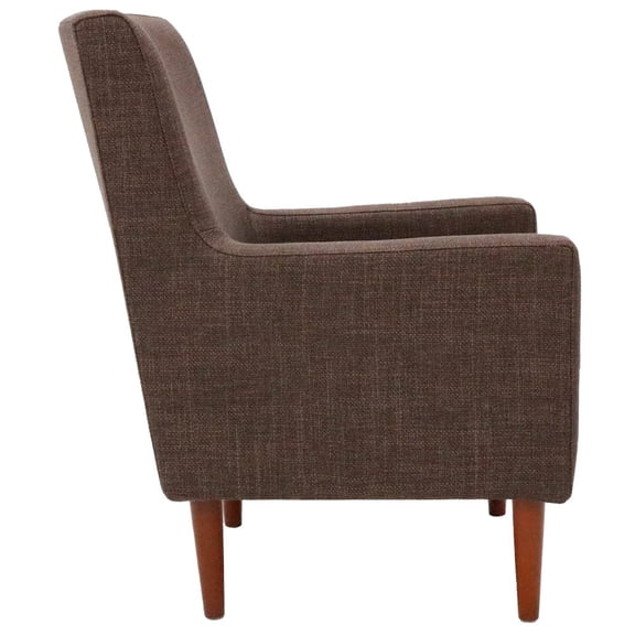 Essential Pieces Emma Lounge Chair - Blake Truffle