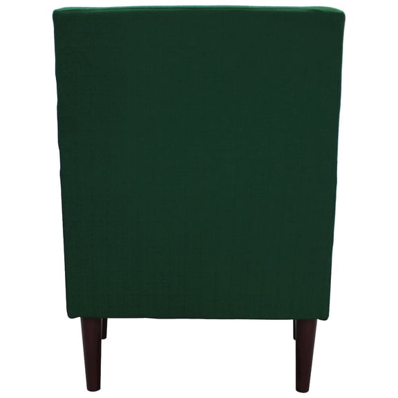 Essential Pieces Emma Lounge Chair - Emerald Green