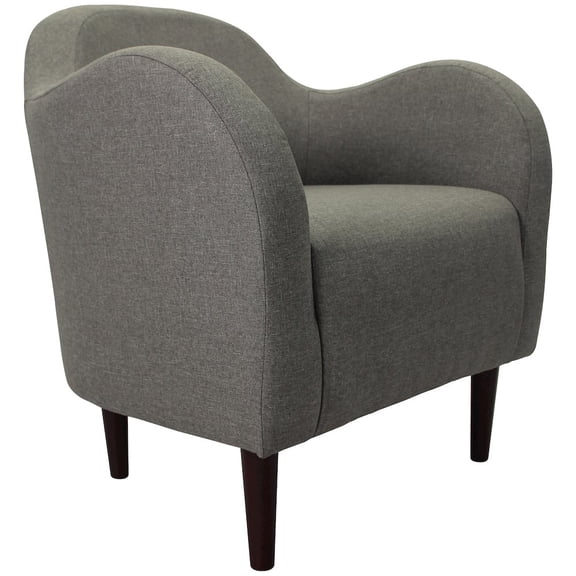 Essential Pieces Julian Mid Century Arm Chair - Quartz