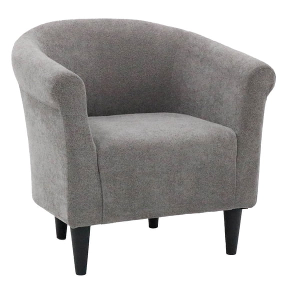 Essential Pieces Marlee Barrell Chair  - Chloe Slate