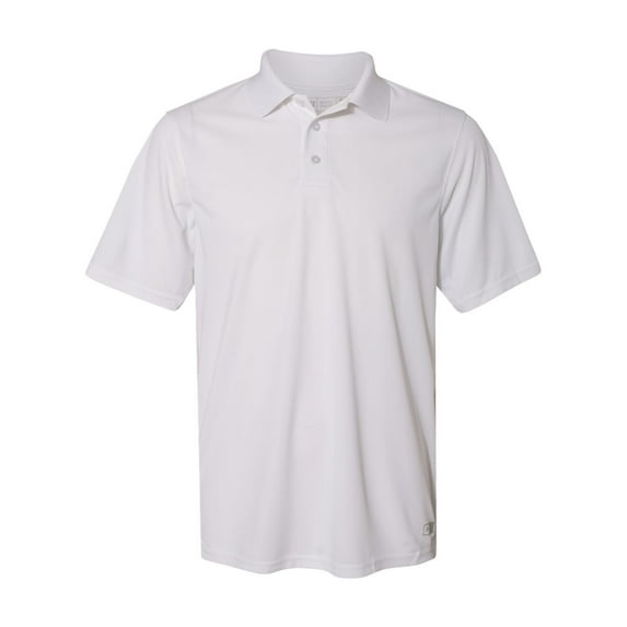 RUSSELL ESSENTIAL POLO, 2XL, White