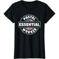 thumbnail image 1 of Essential Postal Worker Delivery Service Post Office T-Shirt, 1 of 3