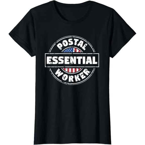 Essential Postal Worker Delivery Service Post Office T-Shirt