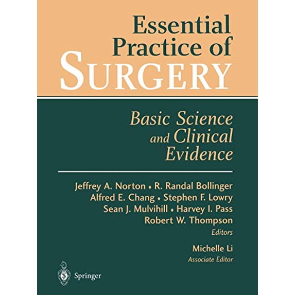 Pre-Owned Essential Practice of Surgery: Basic Science and Clinical Evidence Paperback