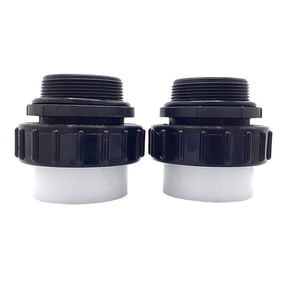 Essential Repair Part PVC Union Pool Pipe Fitting Pool Equipment Replacement Pool Hose Adapter Perfect for Pool Plumbing