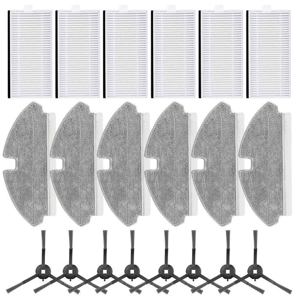 Panni Di Ricambio Per Robot Aspirapolvere Mova M1 E Trouver M1 - Confezione Da 4, In Microfibra, Per Pulizia Efficiente - Foto 11