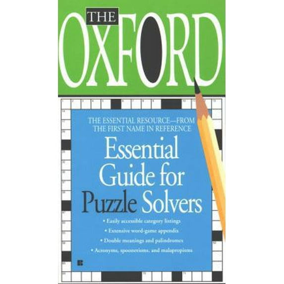 Pre-Owned The Oxford Essential Guide for Puzzle Solvers (Unknown) 0425175995 9780425175996