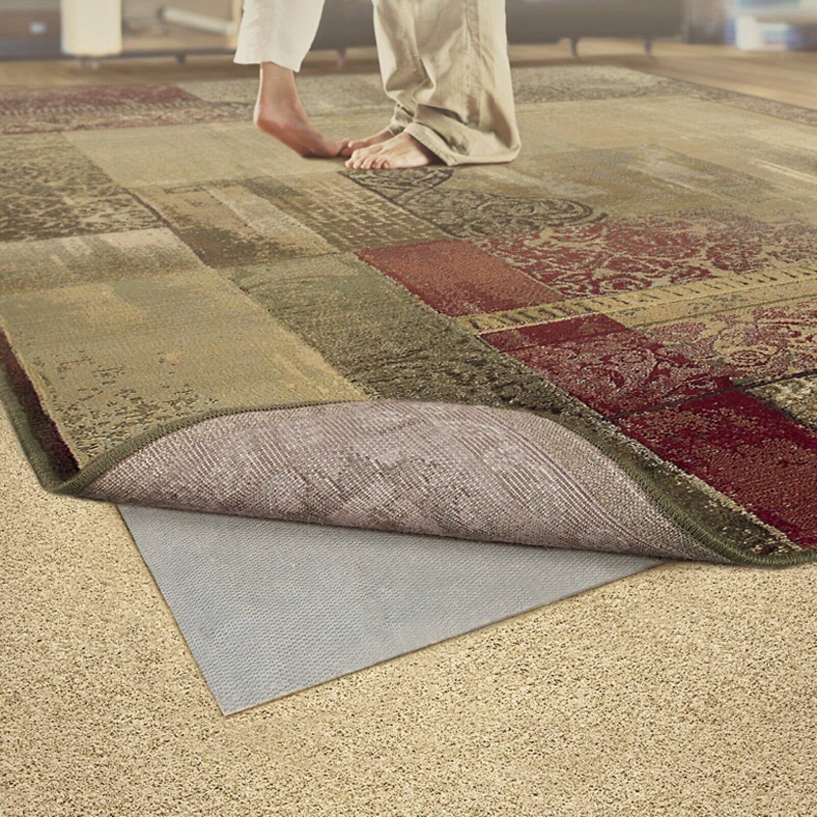 Dual Surface All-in-One 4 ft. x 6 ft. Non-Slip Rug Pad RAA-4x6 - The Home  Depot
