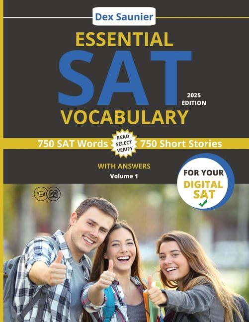 Sat Prep Essentials Essential SAT Vocabulary 2025 Essential SAT Vocabulary: Digital SAT ...