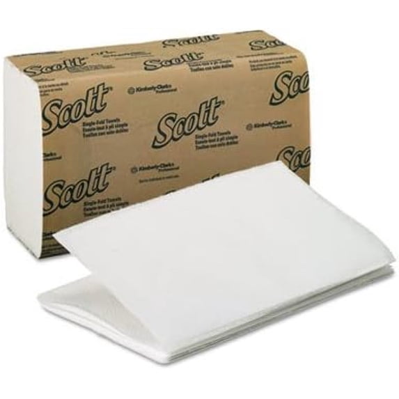 Essential Single-Fold Towels, Absorbency Pockets, 9.3 x 10.5, 250/PK, 16 PK/CT KCC01700