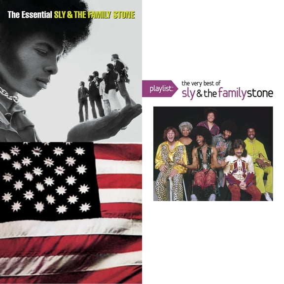 Essential Sly & Family Stone & There's A Riot Goin On & Playlist: Very Best Of Sly & Family Stone [CD Bundle]