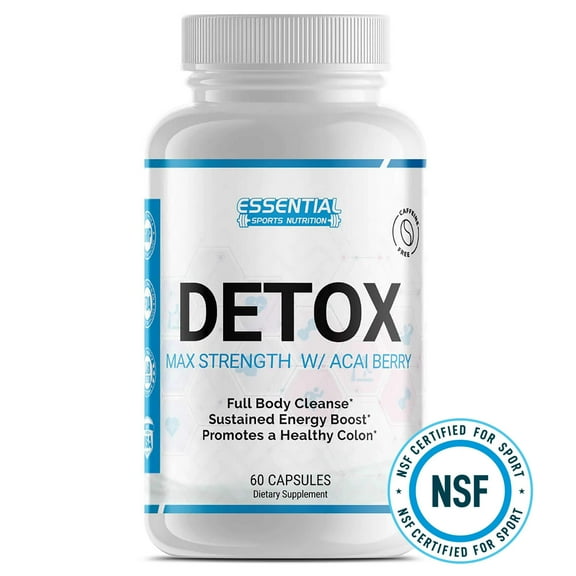 Essential Sports Nutrition Detox | Acai Berry | Full-Body Cleanse | 30 Servings