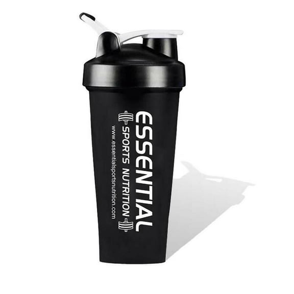 Essential Sports Nutrition Shaker Bottle | 32oz | Perfect for Protein Shakes, Pre-Workout, and Protein Powder | Gym Fitness Accessories for Men and Women