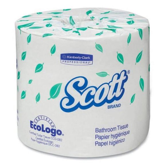 Essential Standard Roll 2 Ply Bathroom Tissue, White - 550 Sheet - 40 Roll