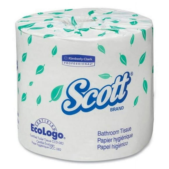 Essential Standard Roll 2 Ply Bathroom Tissue, White - 550 Sheet - 40 Roll