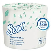 Essential Standard Roll Bathroom Tissue for Business, Septic Safe, 2-Ply, White, 550 Sheets/Roll | Bundle of 10 Rolls