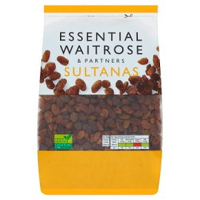 Essential Sultanas 1kg (Pack of 2)