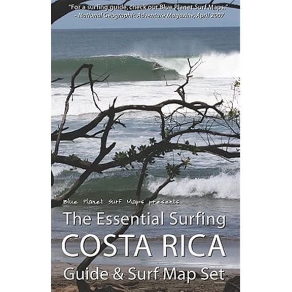 Essential Surfing Costa Rica Guide & Surf Map Set