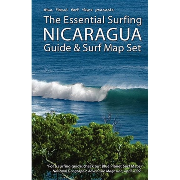 Essential Surfing Nicaragua Guide & Surf Map Set