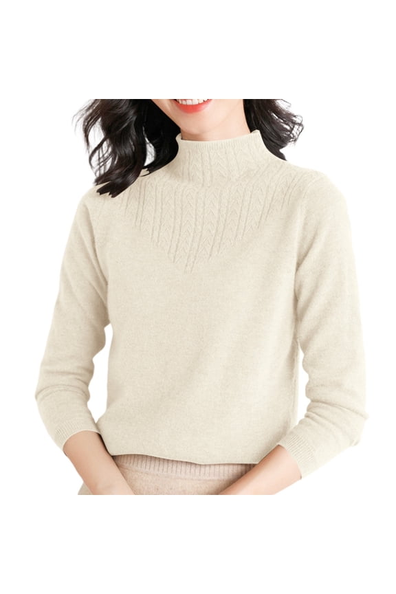 Essential Sweatshirt for Women Soft Crewneck Long Sleeve Loose Fit Casual Lounge Everyday Basic Winter Warm Top