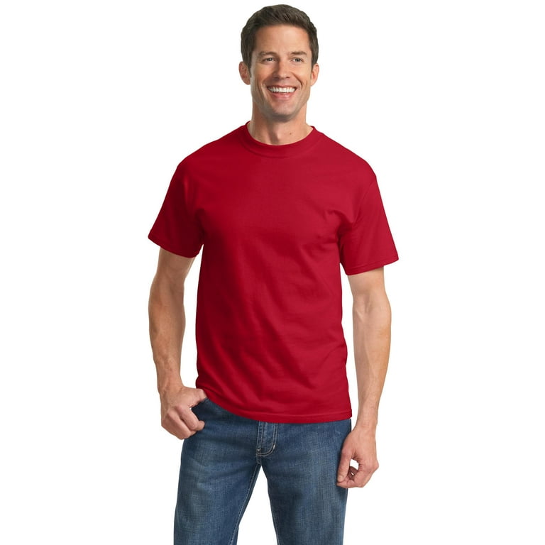 Essential T-Shirt. Red. 4XL