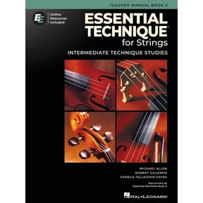 Essential Technique for Strings - Book 3 with Online Resources, (Spiral-Bound)