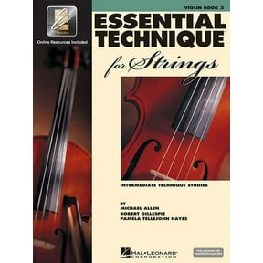 Essential Technique for Strings with Eei: Violin (Book/Media Online), (Paperback)