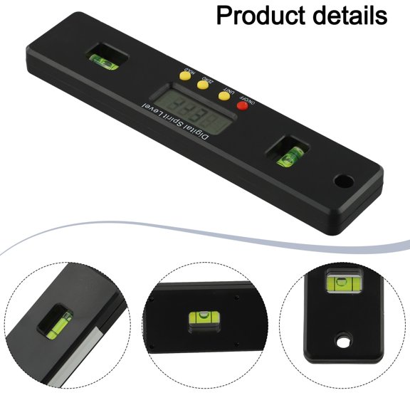Essential Tool Magnetic Base Digital Level Protractor 100150200Mm Available Now