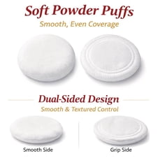 Fluff Powder Fluffy Powder Puff for Soft Makeup Application