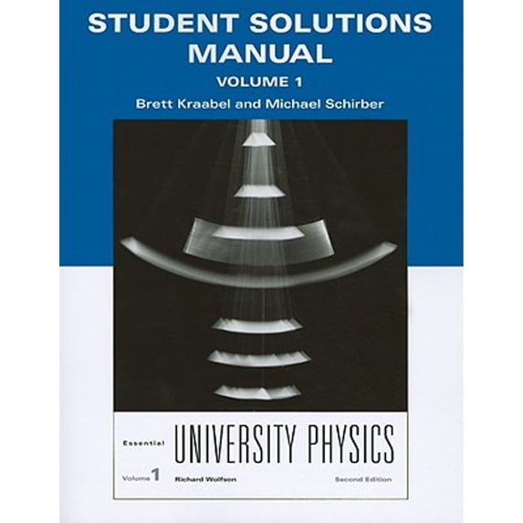 Pre-Owned Essential University Physics Student Solutions Manual, Volume 1 (Paperback) 032171203X 9780321712035