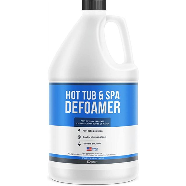 Essential Values 32oz EcoFriendly Hot Tub Foam Remover Safe