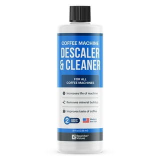 De'Longhi EcoDecalk Descaler, Eco-Friendly Universal Descaling Solution for  Coffee & Espresso Machines, 2-Pack (1 use per pack)