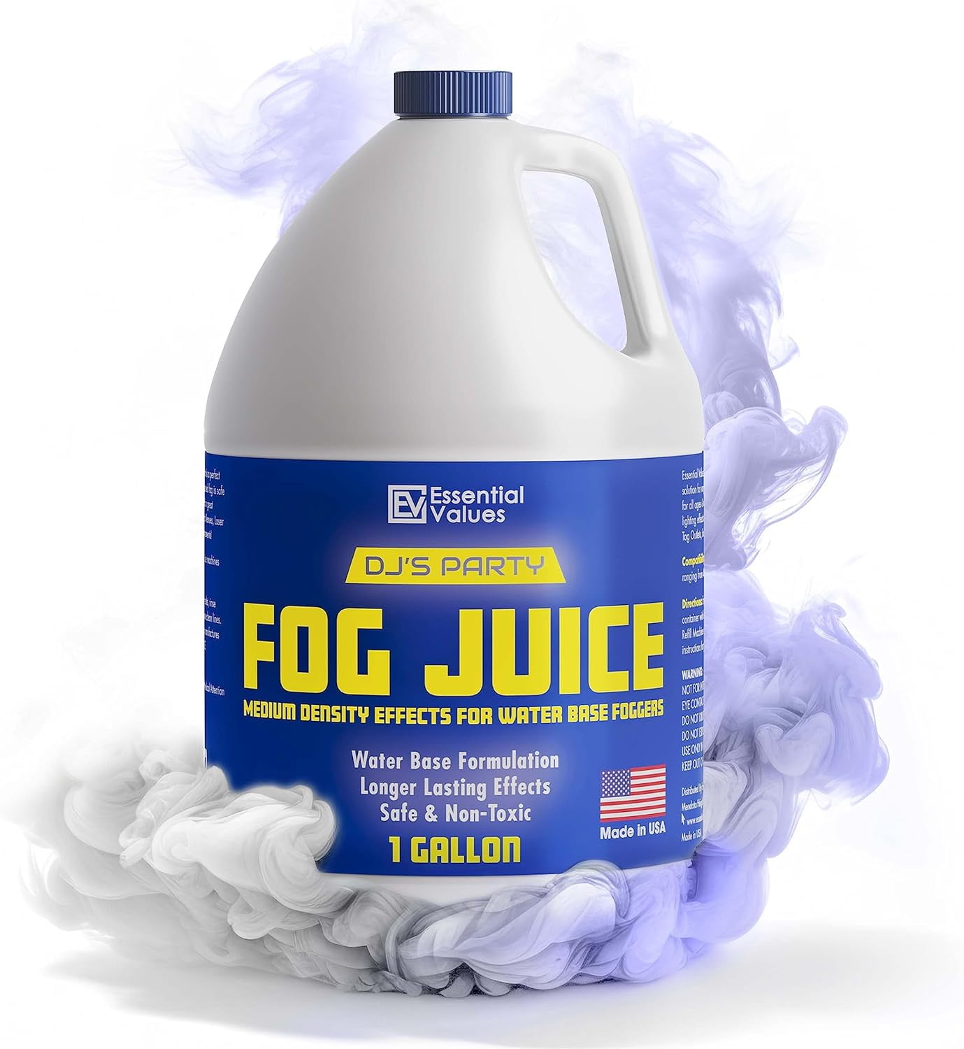 Essential Values Fog Machine Fluid for Party, Halloween Smoke, Good