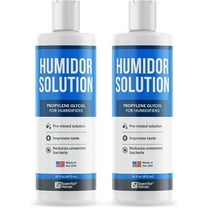 Essential Values Humidor Solution, (2 Pack) 16oz Propylene Glycol For Humidifiers