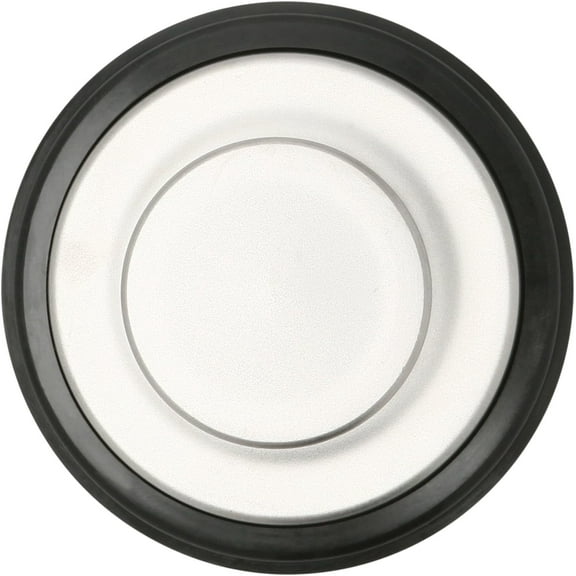 Essential Values Kitchen Sink Stopper (STP-SS), 3-3/8", Stainless Steel Plug Replacement- USA Made