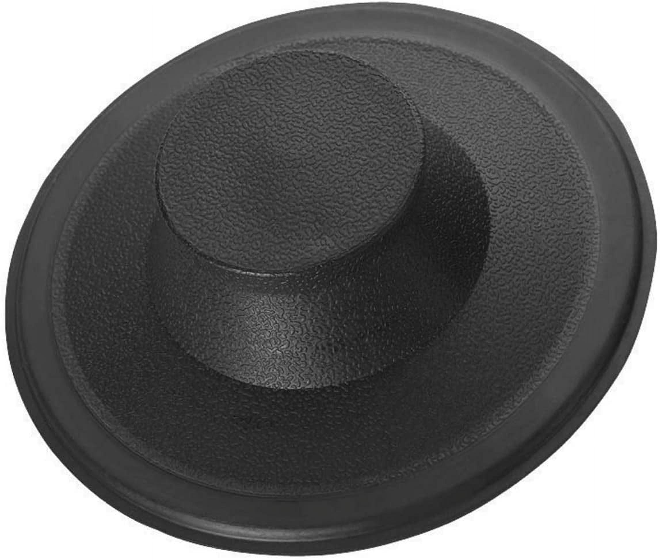 Essential Values Sink Stopper (STPPL) Black Plastic Sink Drain