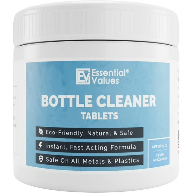 Essential Values Water Reservoir & Bottle Cleaning Tablets (24 Pack