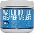 thumbnail image 1 of Essential Values Water Reservoir Bottle Cleaning Tablets Remove Stains & Odors - 24 Pack, 1 of 8