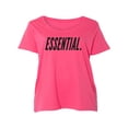 thumbnail image 1 of Essential Womens Plus Size Scoopneck T, 1 of 1