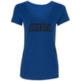 thumbnail image 1 of Essential Womens V-Neck Tee, 1 of 2