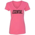 thumbnail image 1 of Essential Womens V-Neck Tee, 1 of 2