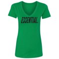 thumbnail image 1 of Essential Womens V-Neck Tee, 1 of 2