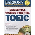 thumbnail image 1 of Pre-Owned Barron's Essential Words for the TOEIC [With 2 CDs] (Paperback) 1438070349 9781438070346, 1 of 1