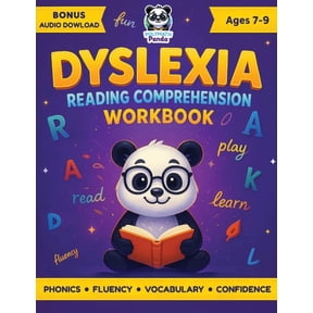 Essential Workbooks for Dyslexia, Dysgra Dyslexia Reading Comprehension Workbook Ages 7-9: Fun Interactive Exercises For Dyslexic Young Readers, Boost Fluency & , (Paperback)