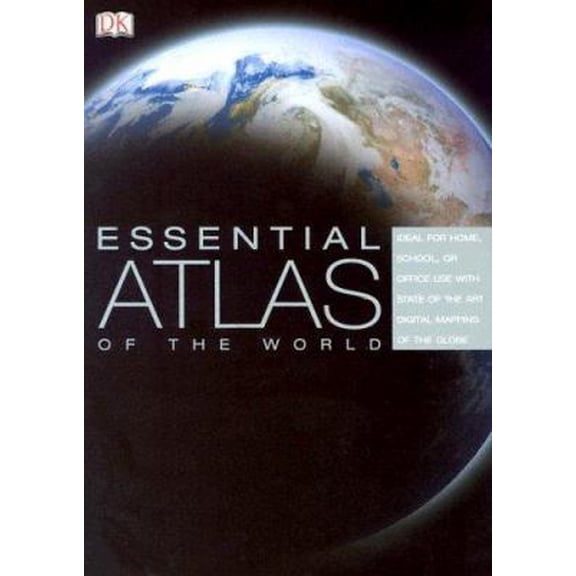 Pre-Owned Essential Atlas of The World (Paperback) 075660964X 9780756609641