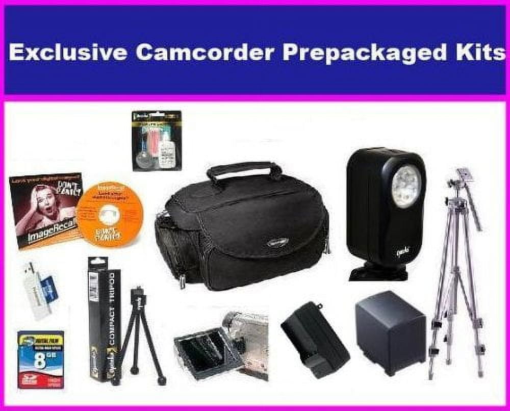 Essential's Accessory Package For Canon VIXIA HV20 HV30 HV40 Package Includes 8GB SD Memory Card