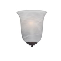 20581MROI Maxim Lighting Essentials-1 Light Wall Sconce in Transitional style-10.5 Inches wide by 5.5 inches high-Oil Rubbed Bronze Finish