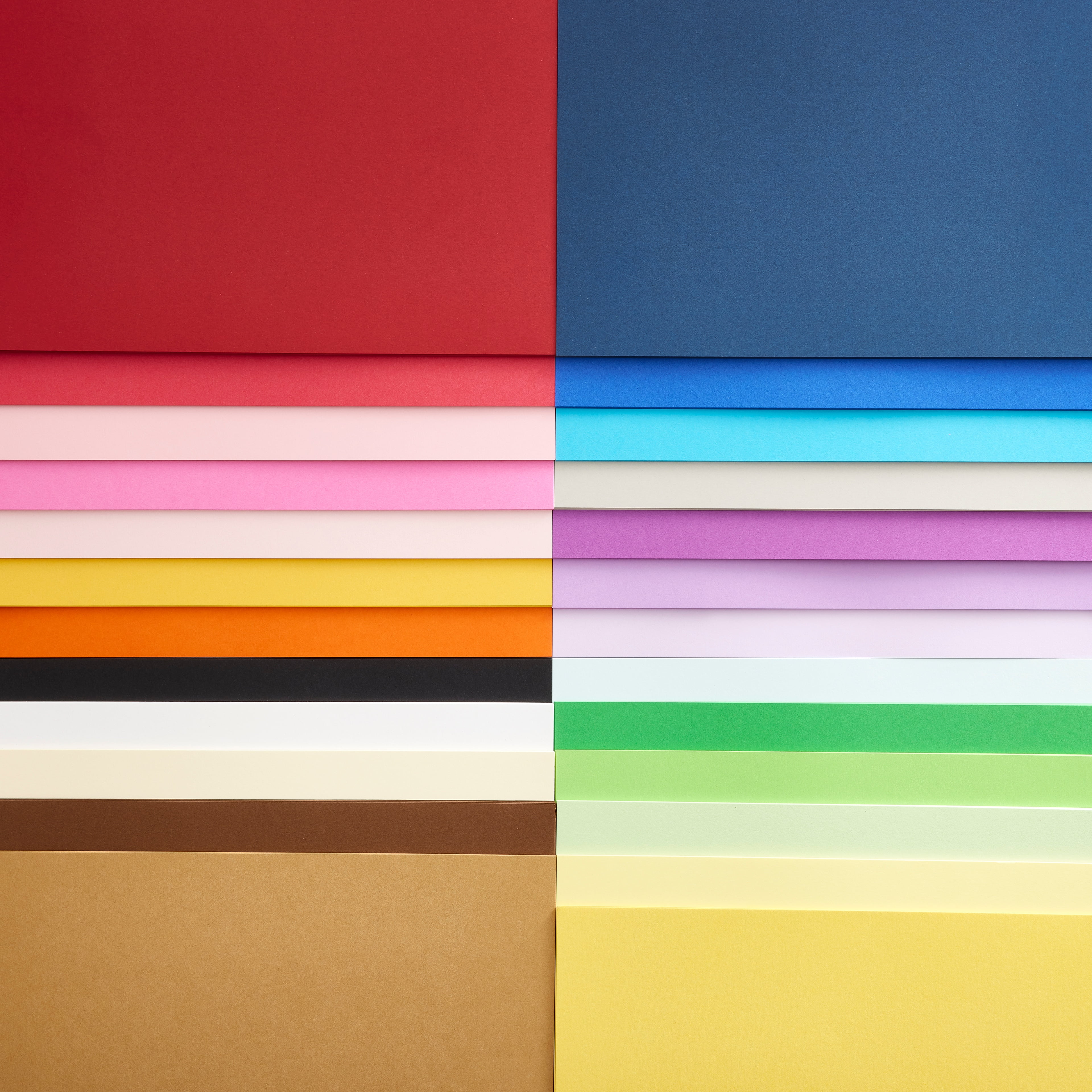 Recollections Cardstock Paper, 8 1/2 X 11 Primary Colors - 50 Sheets
