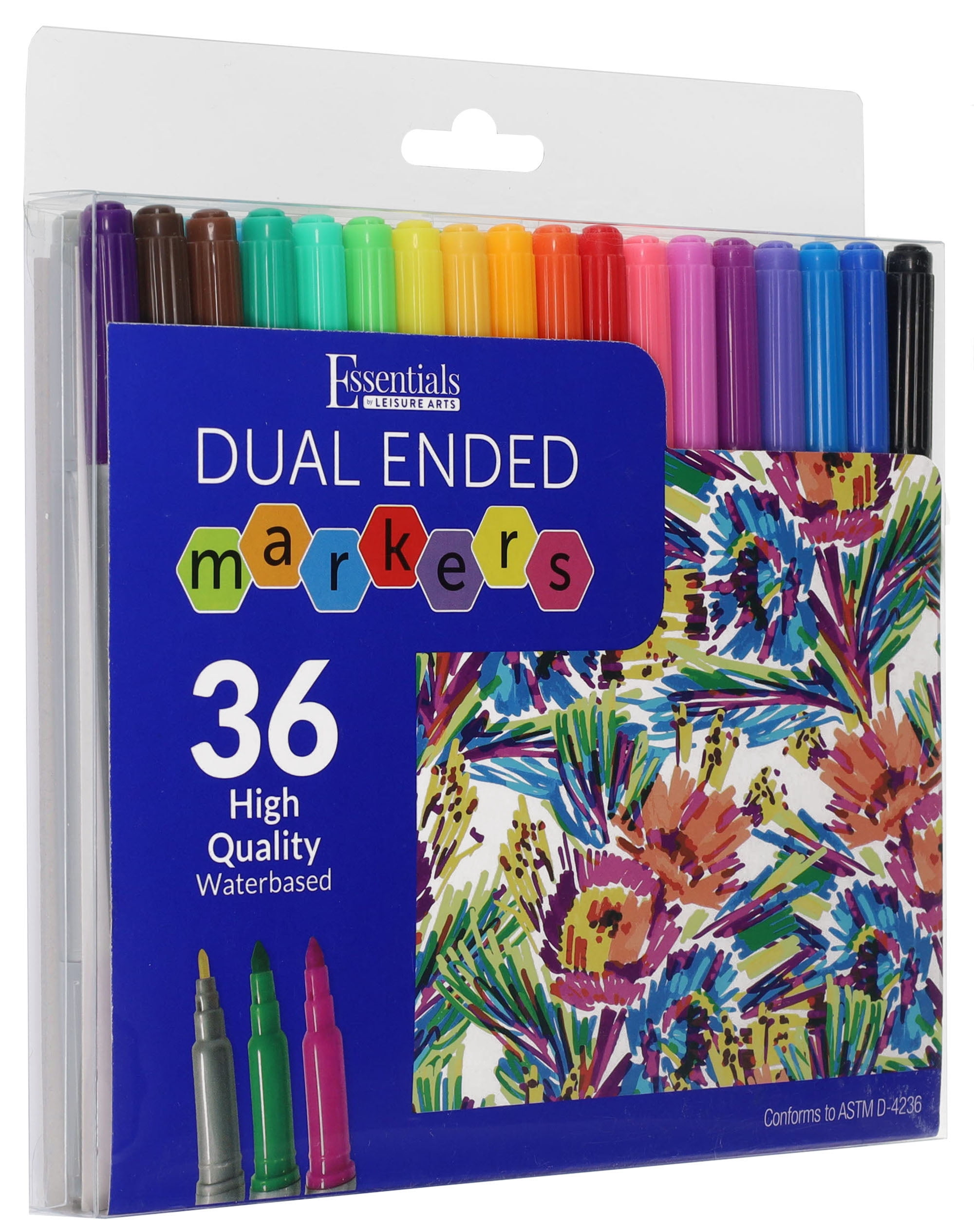 Double Up! 2-in-1 Set of 36 Mini Markers – Luxe